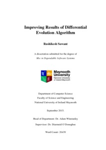 Thesis on differential evolution